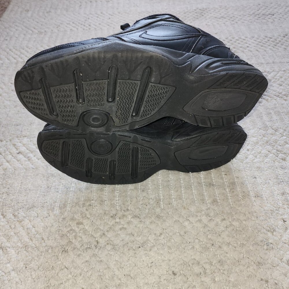 Nike Air Monarch IV Black Sneakers Men’s Size 10.5 Comfort Trainer - Picture 8 of 11